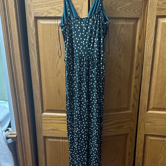 Kaileigh Dark Green Floral jumper - Picture 5 of 5